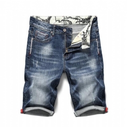 Miesten Farkut Summer Trend Stretch Jean Short