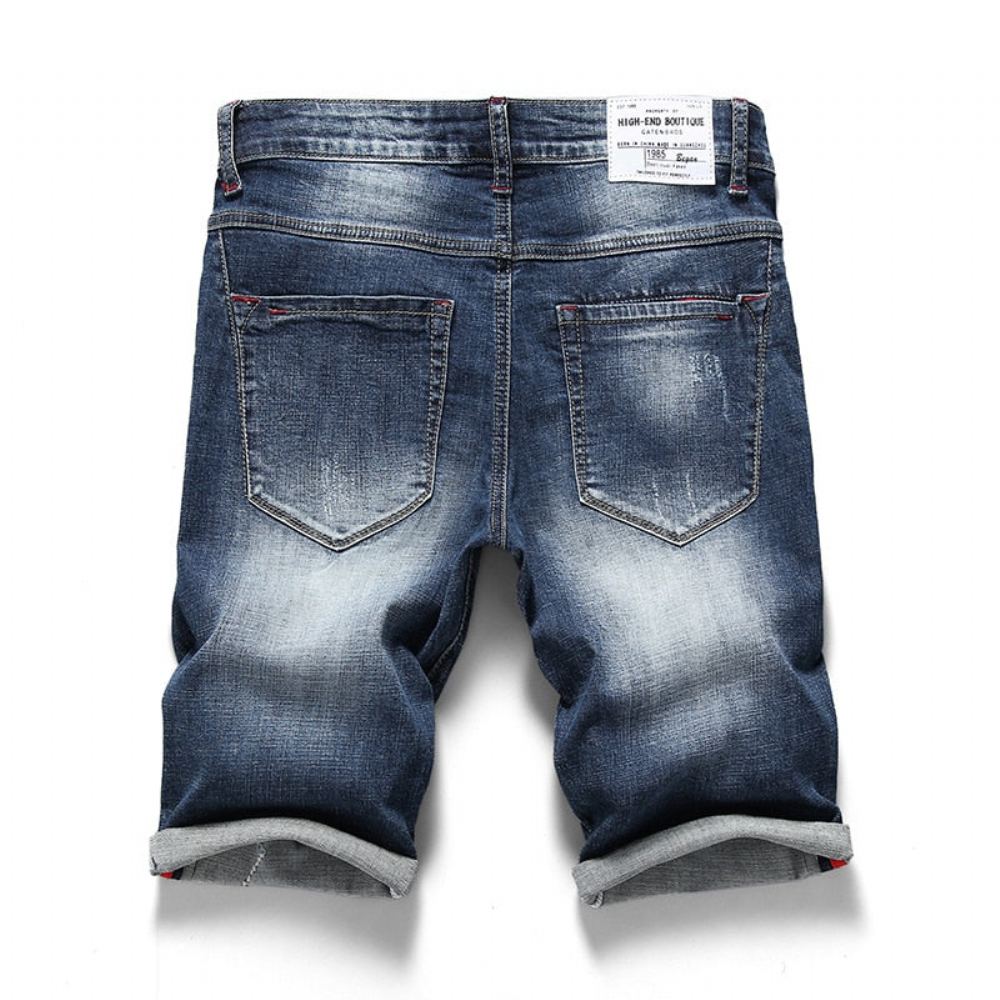 Miesten Farkut Summer Trend Stretch Jean Short