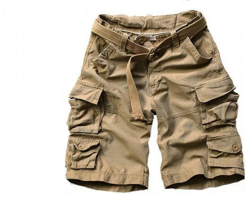 Miesten Shortsit Armeijan Naamiointishortsit
