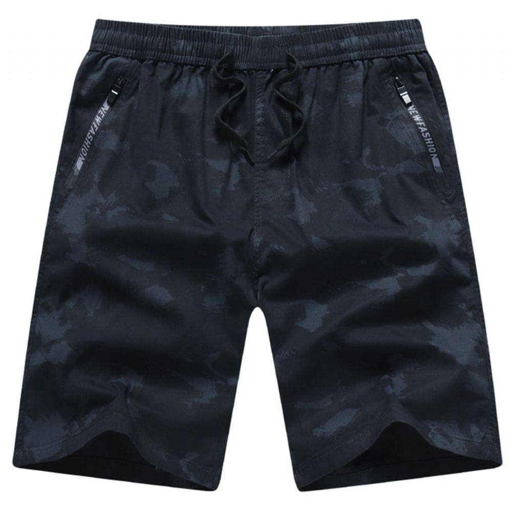 Miesten Shortsit Fitness Mukava Camo Running Jogging Short