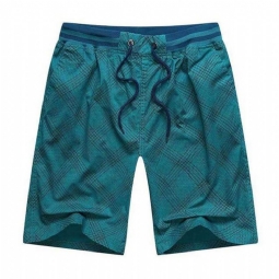 Miesten Shortsit Klassinen Design Puuvillainen Ruudullinen