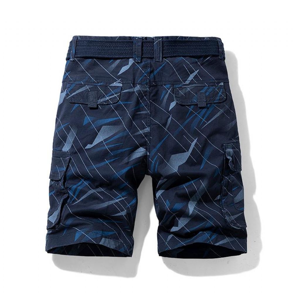 Miesten Shortsit Muoti Cargo Tactical Loose Short