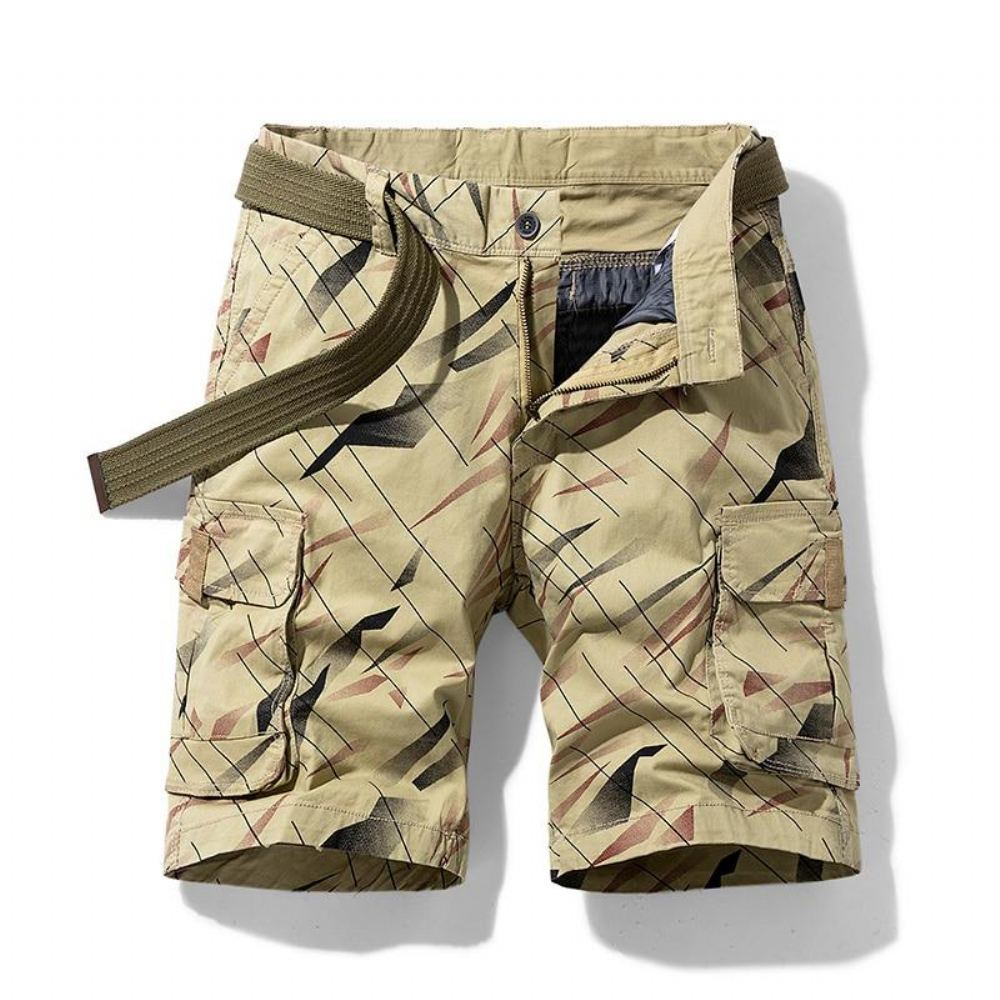 Miesten Shortsit Muoti Cargo Tactical Loose Short
