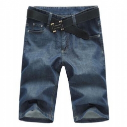 Miesten Shortsit Polvipituiset Farkkushortsit