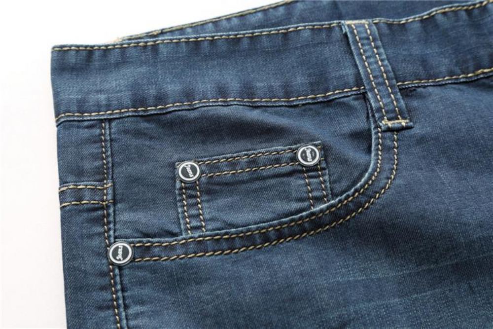 Miesten Shortsit Polvipituiset Farkkushortsit