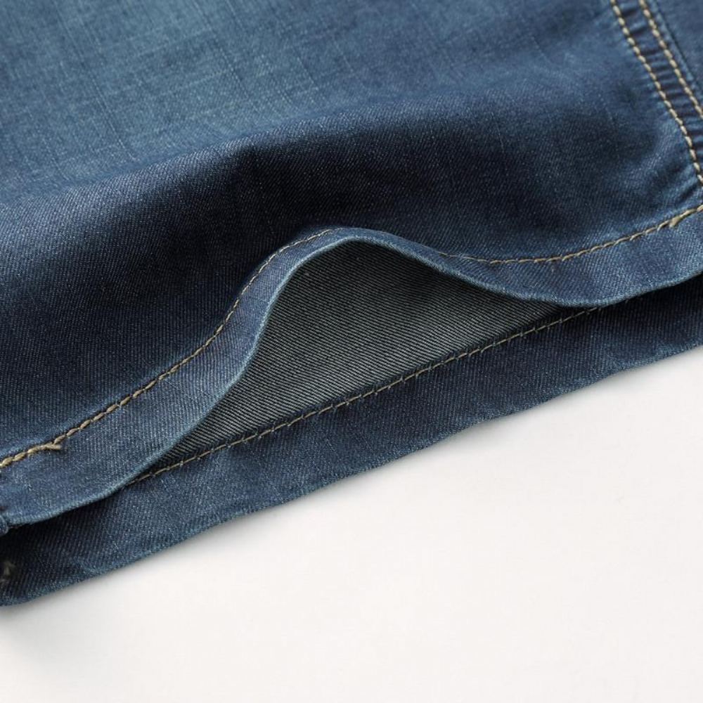Miesten Shortsit Polvipituiset Farkkushortsit