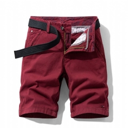 Pure Cotton Yksiväriset Shortsit