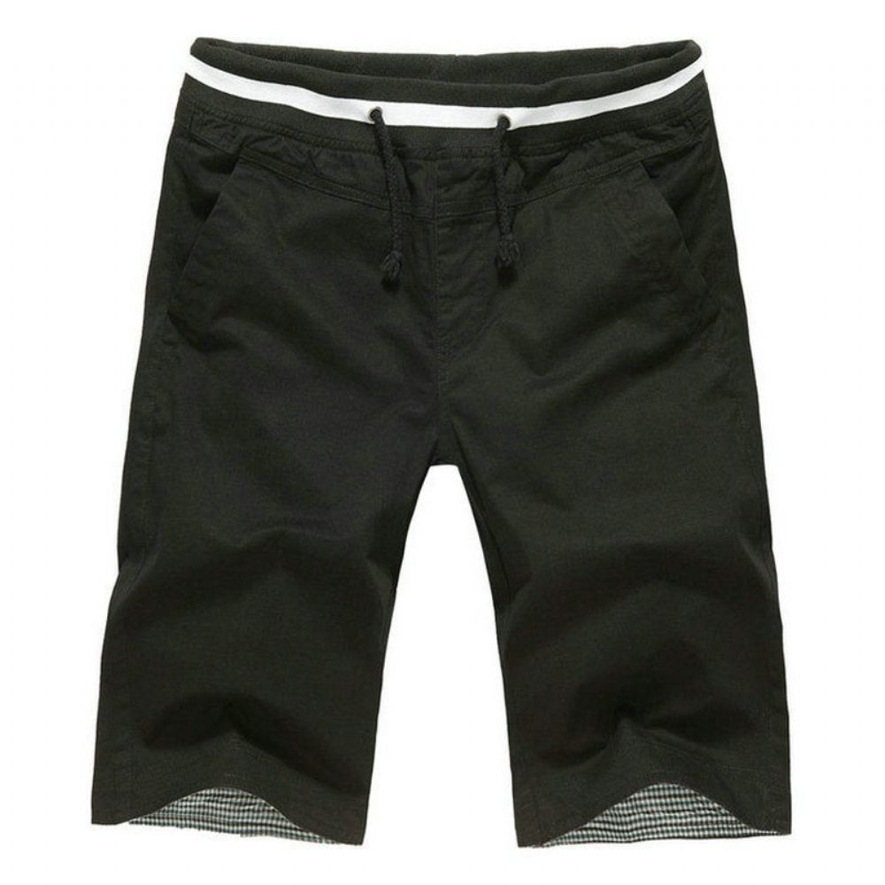 Puuvillaiset Polvipituiset Shortsit