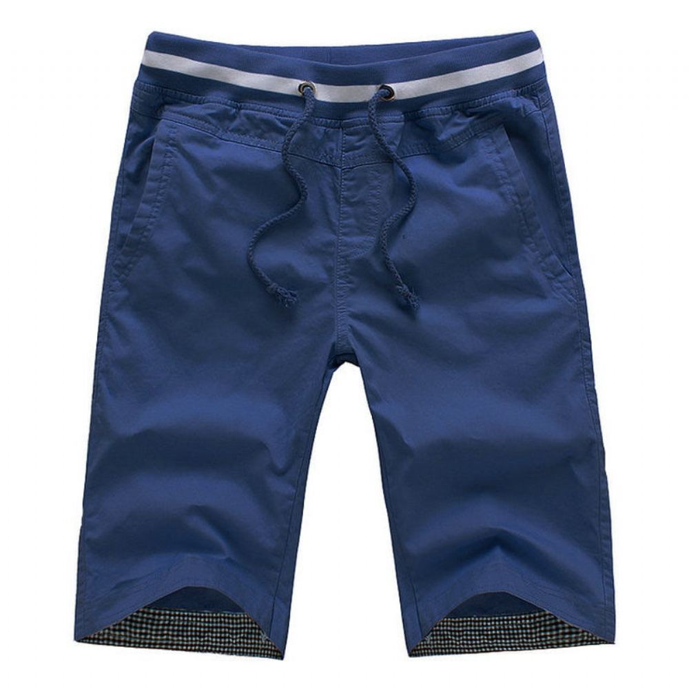 Puuvillaiset Polvipituiset Shortsit