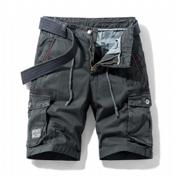 Shortsit Miesten Casual Cargo Multi-pocket Military Short Shortsi
