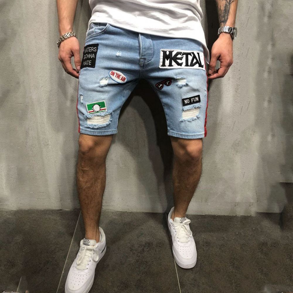 Shortsit Miesten Cool Summer Metal Short