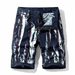Shortsit Miesten Polvipituiset String Taskushortsit