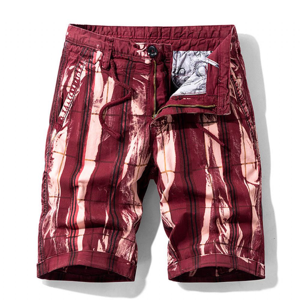 Shortsit Miesten Polvipituiset String Taskushortsit
