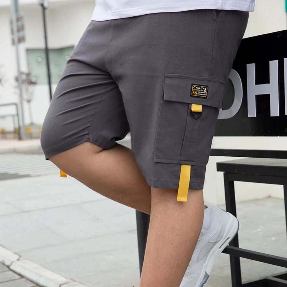 Shortsit Miesten Rennot Isommat Taskushortsit